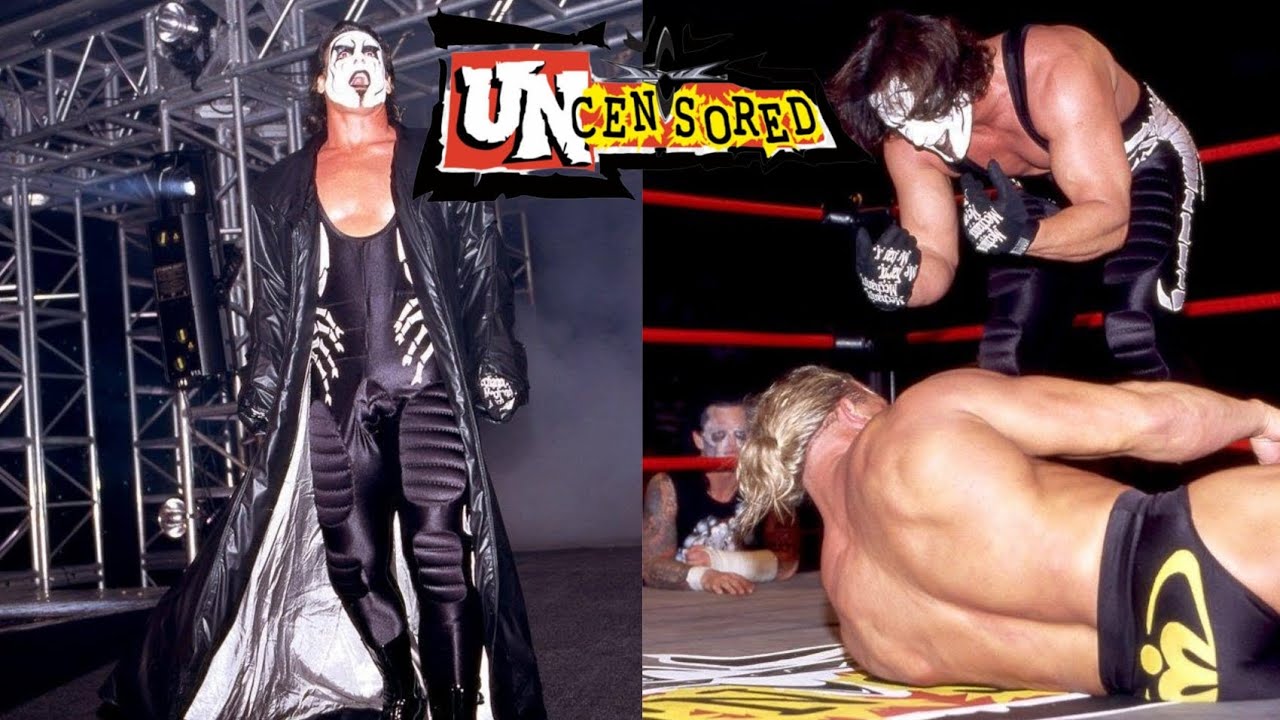 WCW Uncensored Sting Vs Lex Luger (Lumberjack Match)