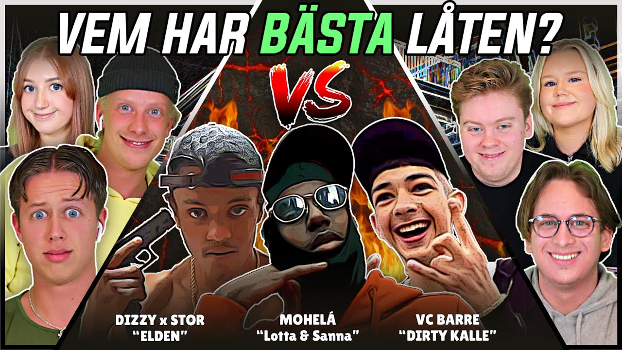 VEM HAR BÄSTA LÅTEN? (VC Barre, Dizzy x Stor, Mohelá) | Swedish Rap Reaction | #58