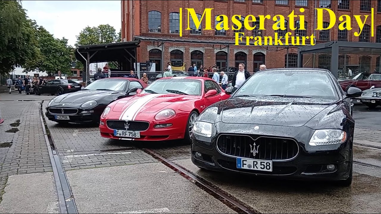 2023 Maserati Day in Frankfurt in 