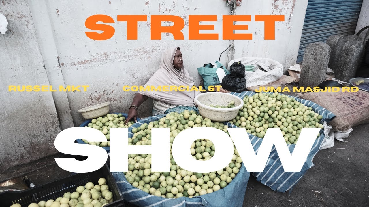 Exploring the streets near Russel Market, Bangalore | Street Video | #cinematography #fujifilm #4k