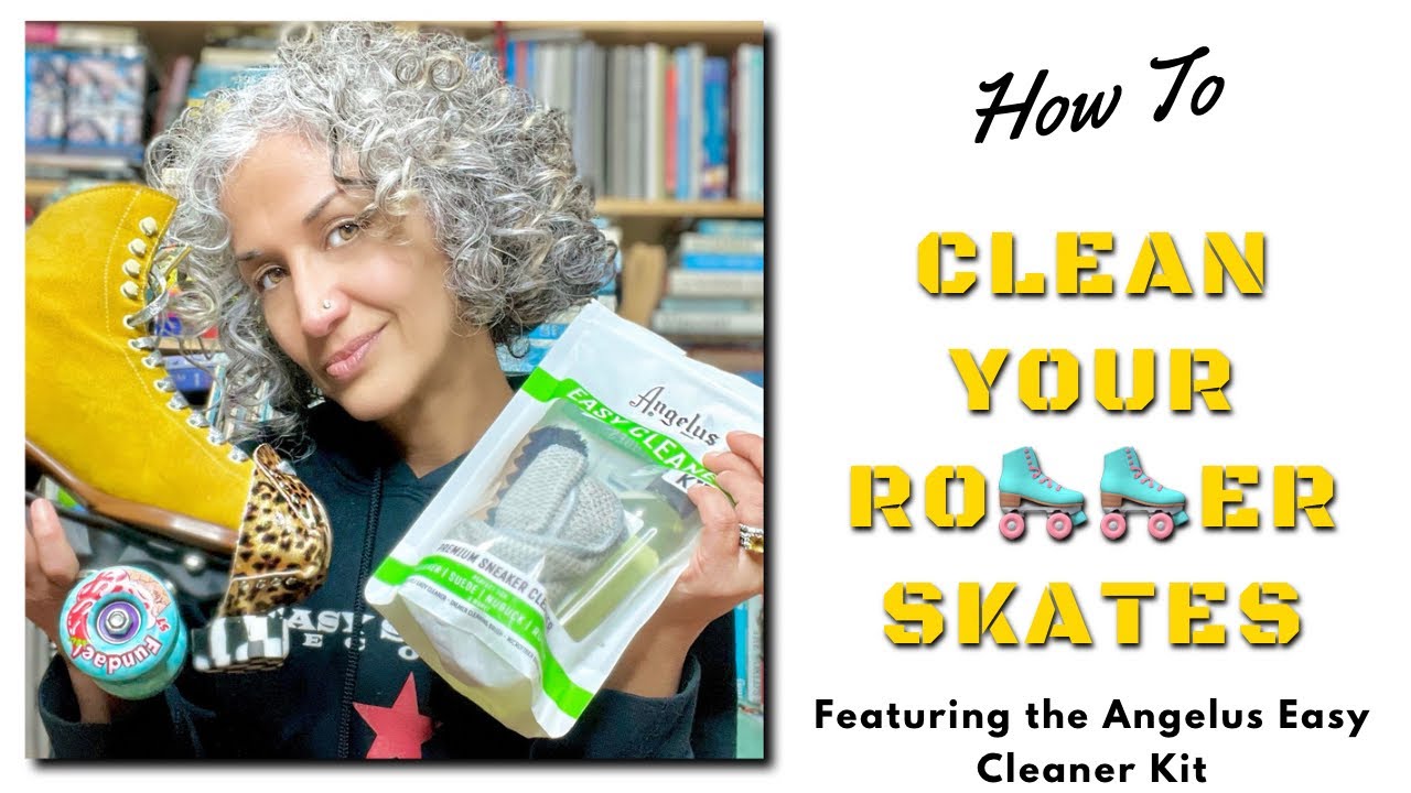 How To Clean Your Roller Skates Featuring the Angelus Easy Cleaner Kit