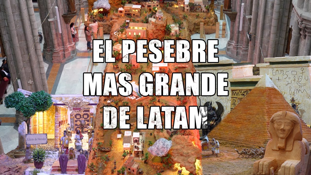 💫 El Pesebre mas GRANDE de LATINOAMERICA 💫 | QUITO - ECUADOR 🇪🇨