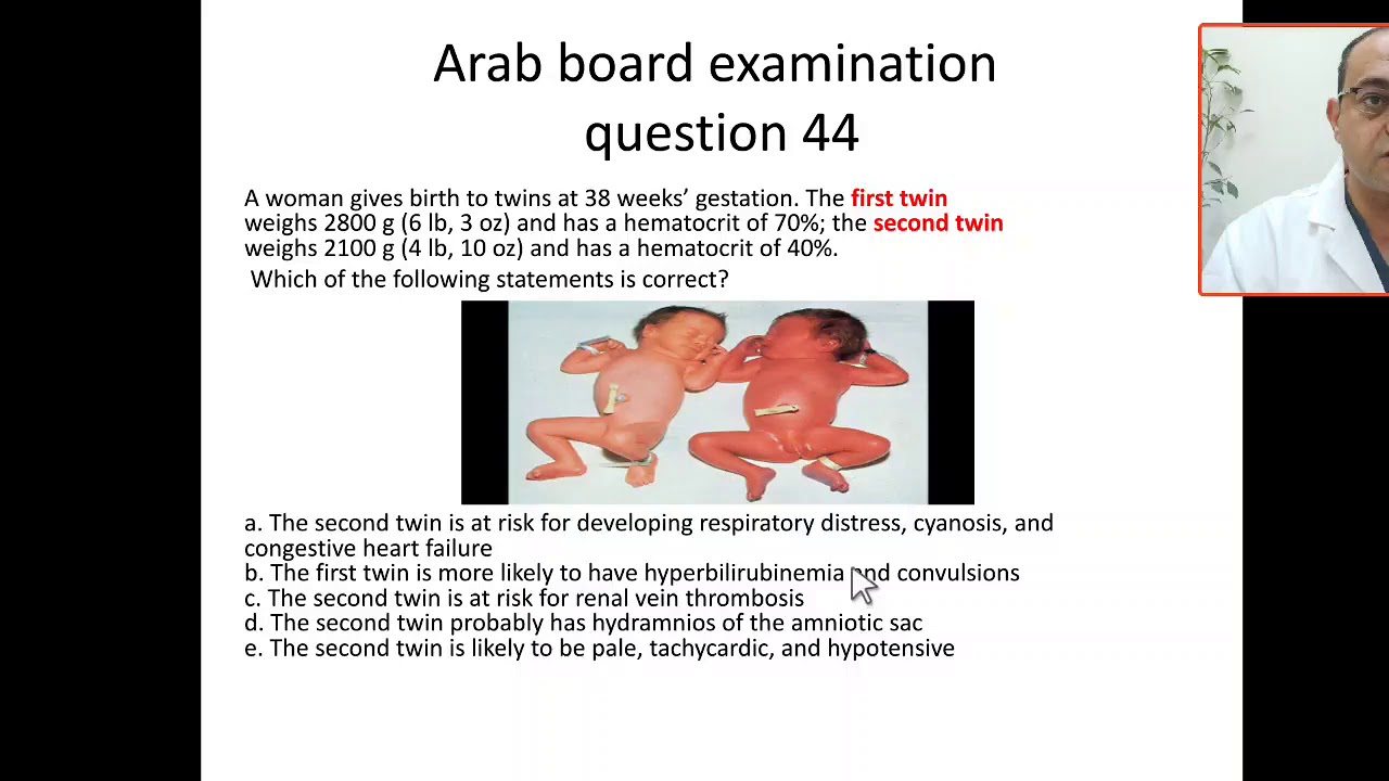 MCQ 44 TTTS, TAPS, TRAP, twin twin transfusion, twin anaemia polycythemia, Twin reversed arterial
