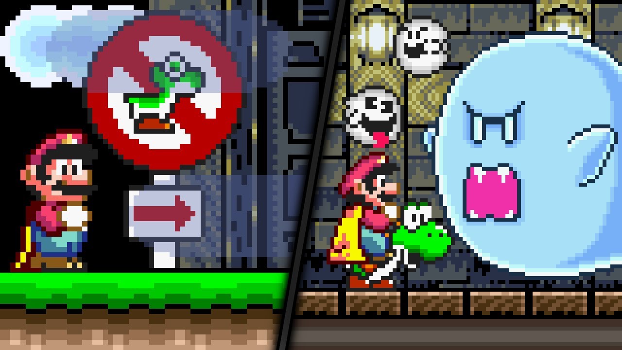 What happens when Yoshi enters all Ghost Houses? - Super Mario World (SNES). ᴴᴰ