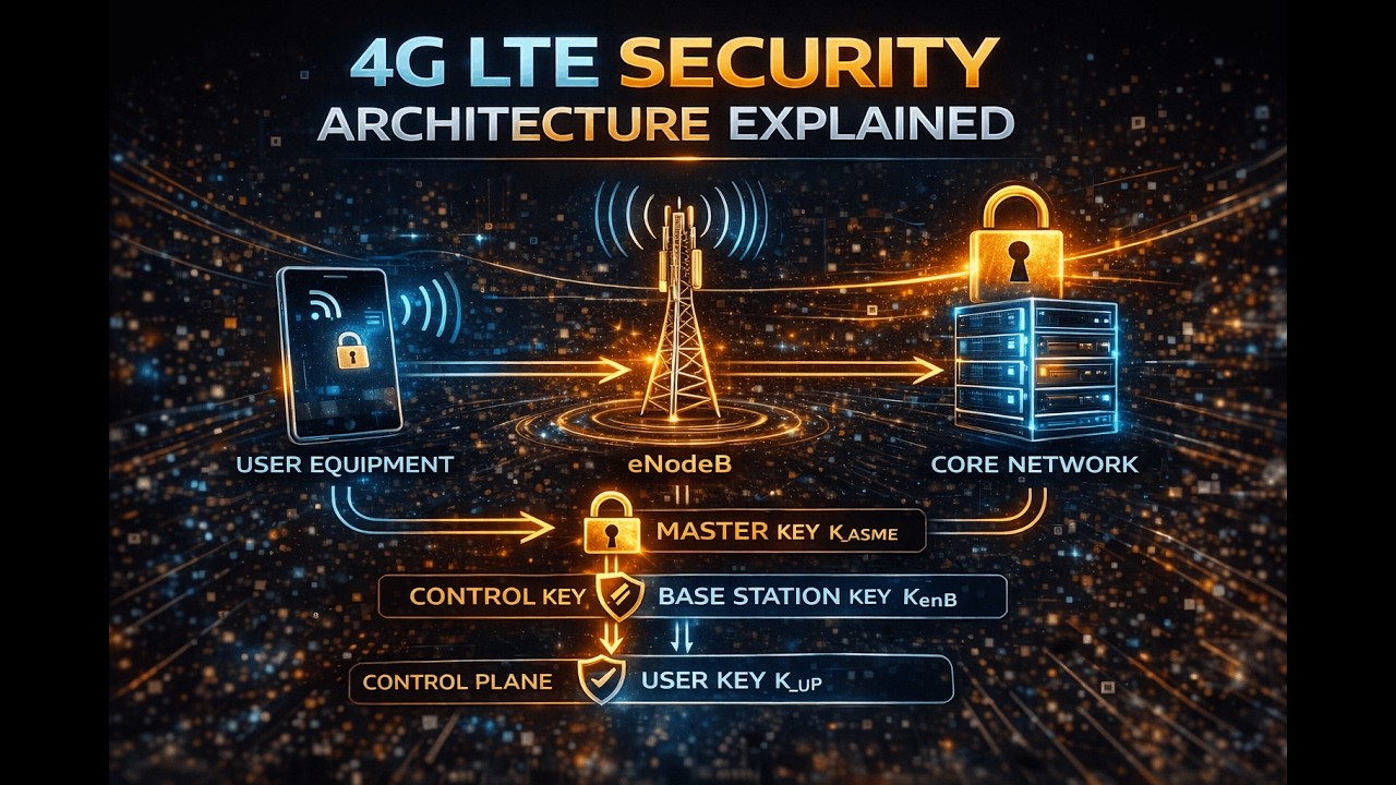 4G LTE Security Architecture Explained – Inside Modern Mobile Security