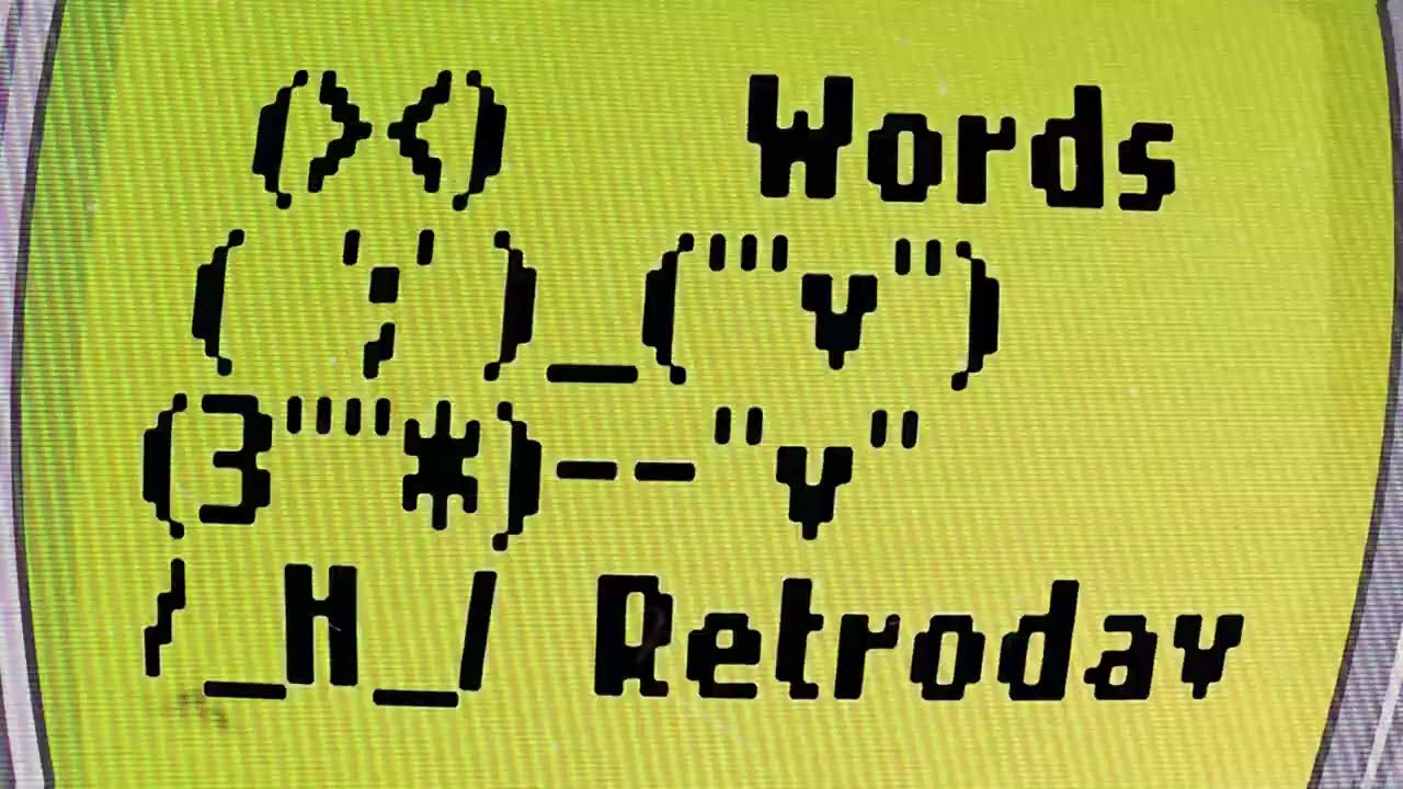 Words (Don't Come Easy) - Retrodav | Official Lyric Video