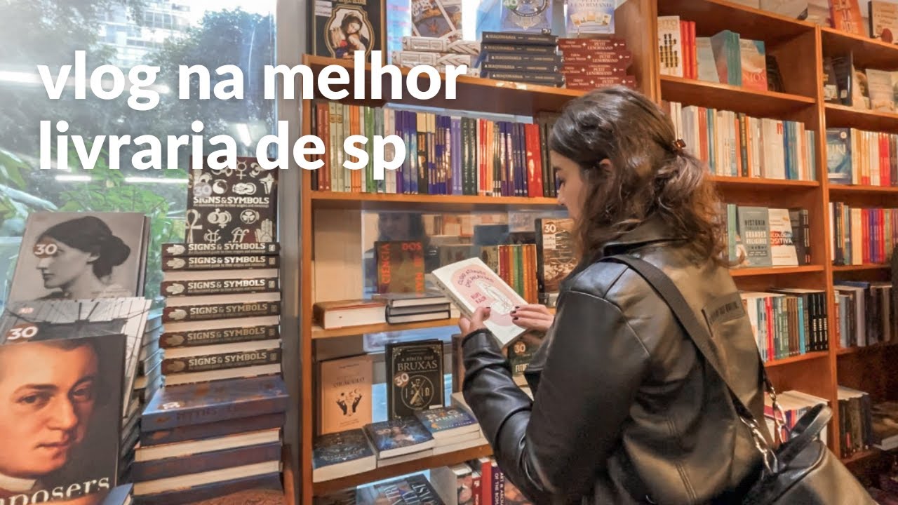fui na melhor livraria de sp e comprei livros