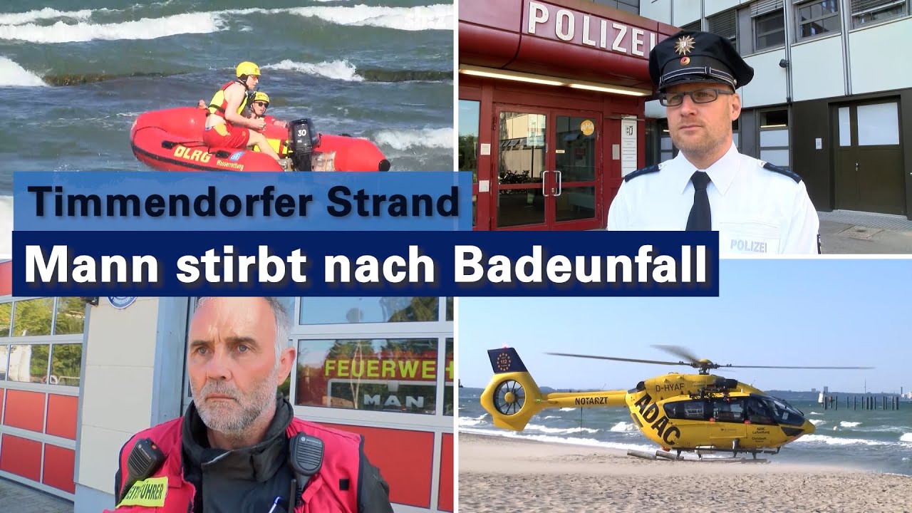 Timmendorfer Strand: 20-J&auml;hriger stirbt nach Badeunfall