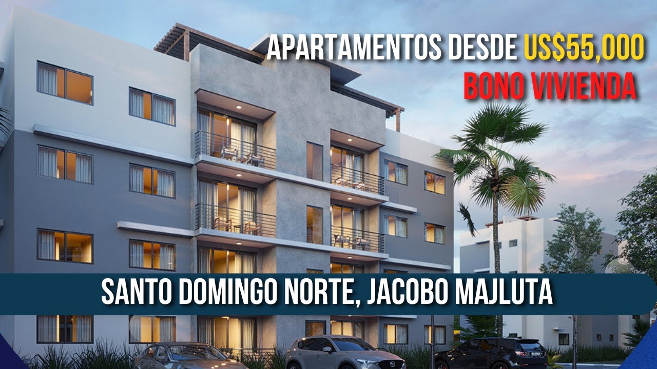 PALMAS DE SANTO DOMINGO - APARTAMENTOS DESDE US$ 55,000 EN SANTO DOMINGO