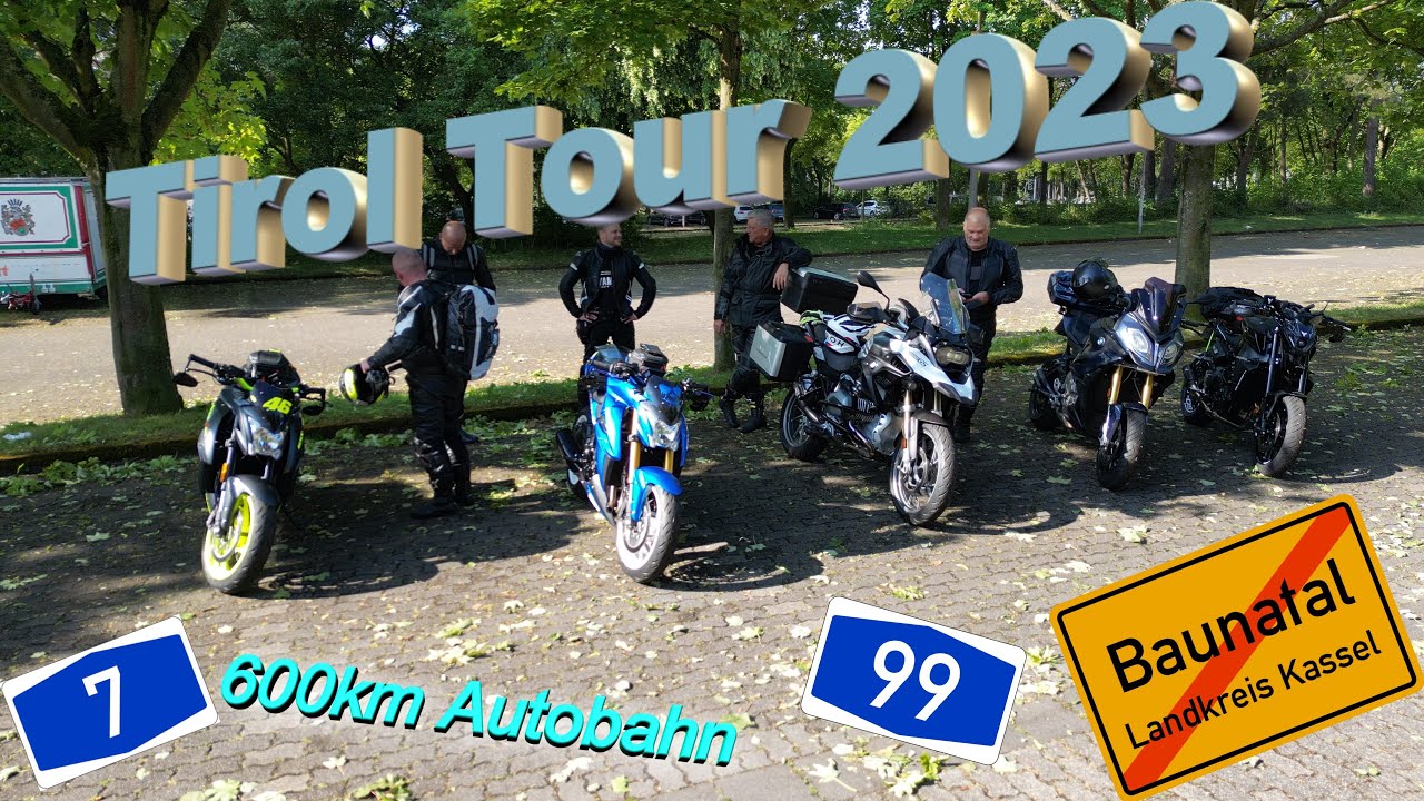 Tirol Tour 2023 Tag1 - Wieder Autobahn (600km)