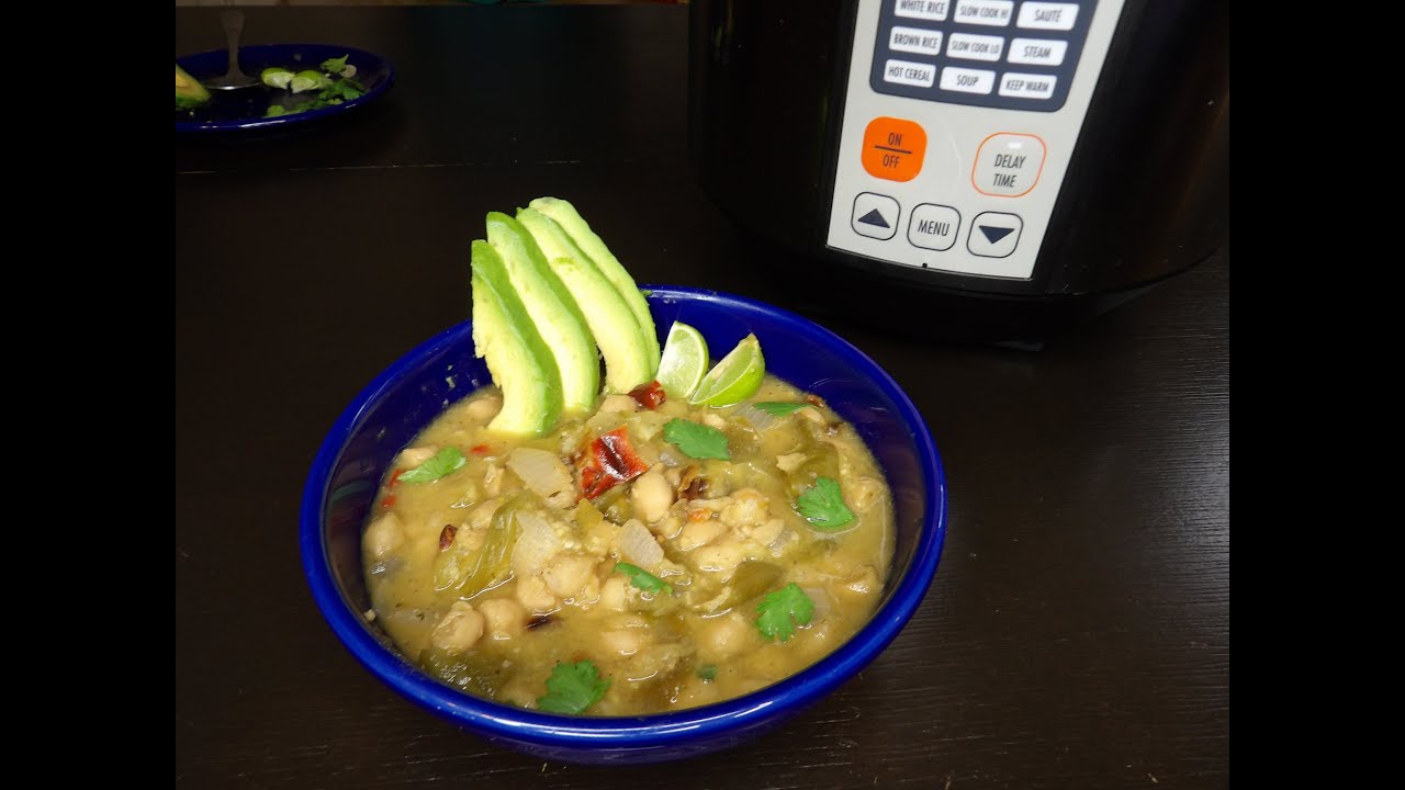 TOMATILLO AND CHICKPEA SOUP