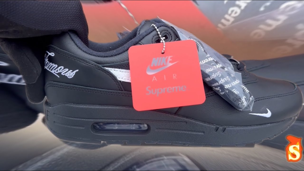 SUPREME SS 25 WEEK 4 AIRMAX 1 87 & MORE 👀 SOLD OUT INSTORE PICK UP REVIEW #airmax1 #supreme