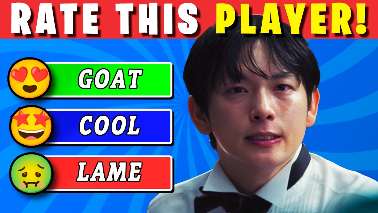 Rate SQUID GAME 3 Players From WORST to BEST! 🦑🕹️☂️
