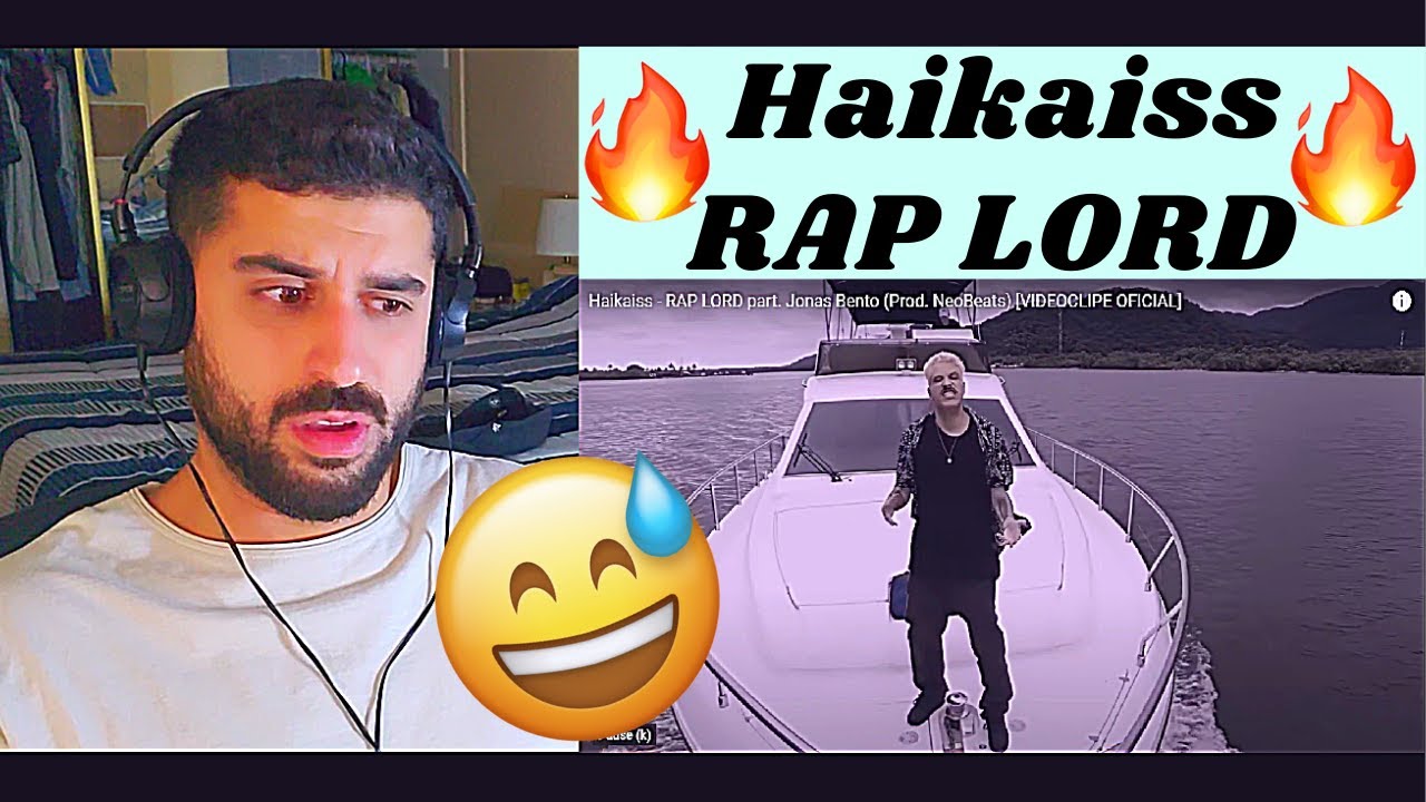 Haikaiss - RAP LORD part. Jonas Bento (Prod. NeoBeats) [VIDEOCLIPE OFICIAL] - REACTION VIDEO!!!