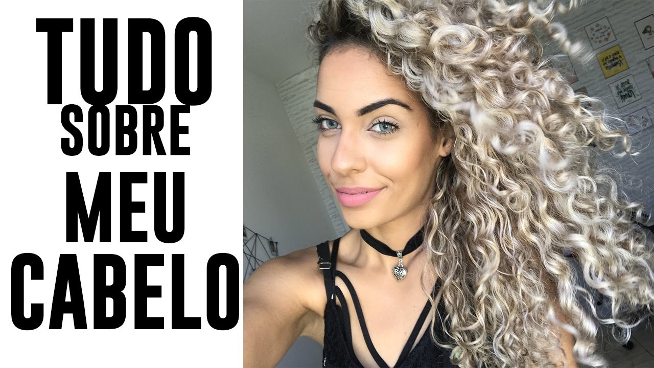 CACHOS LOIROS: Como ter CABELO CACHEADO COM LUZES sem perder os cachos ♥ Fala Dantas