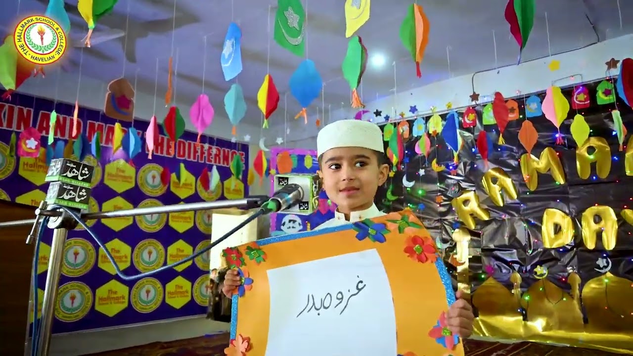 The Hallmark School and College Havelian Ramzan day activities 