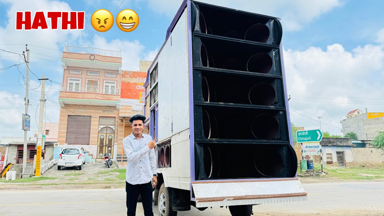 Powerful Hathi First Time in Rajasthan 5 Box dj || New Look rk dj Kaklana
