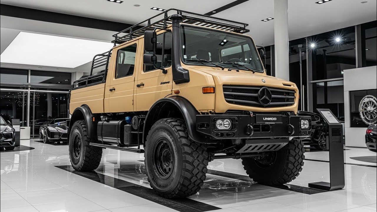 2026 Mercedes Benz Unimog Beast Lander Prime | Ultimate Luxury Off-Road Monster Revealed