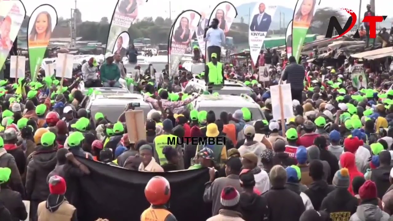 Kirinyaga Woman Rep Njeri Maina Roars in MT Kenya!