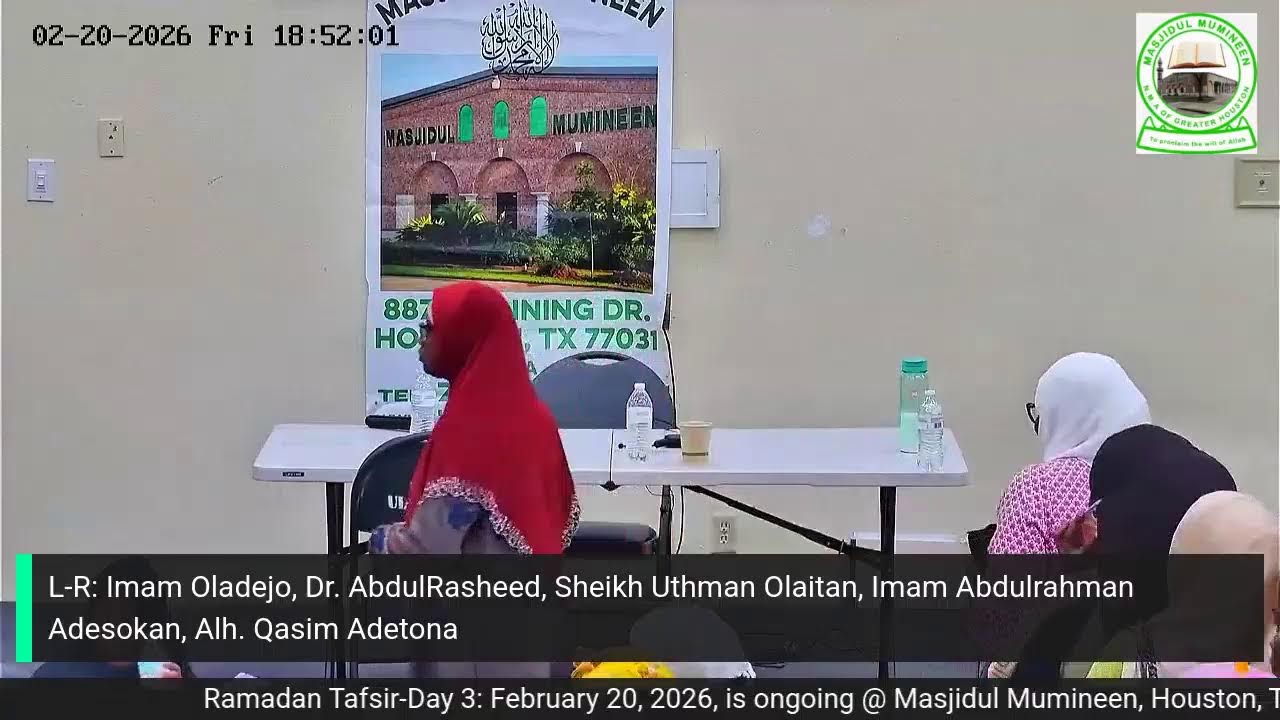 Ramadan Tasir - Day 3