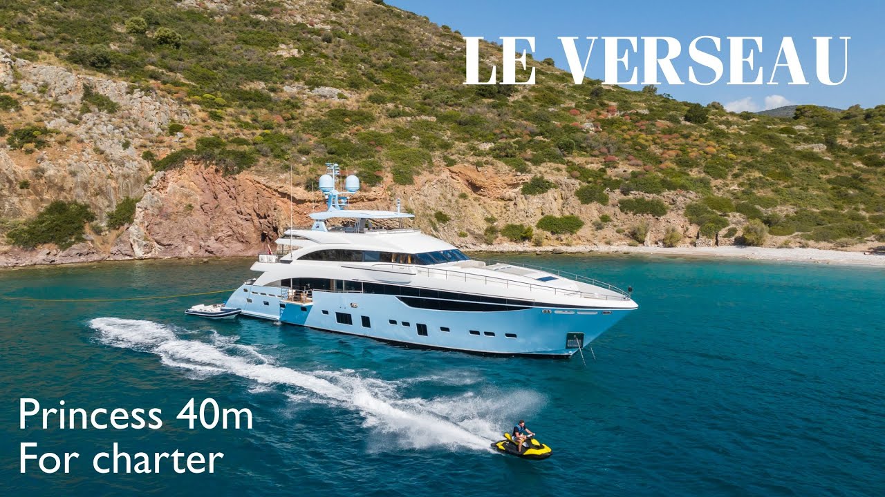 LE VERSEAU - Princess 40m Yacht for Charter