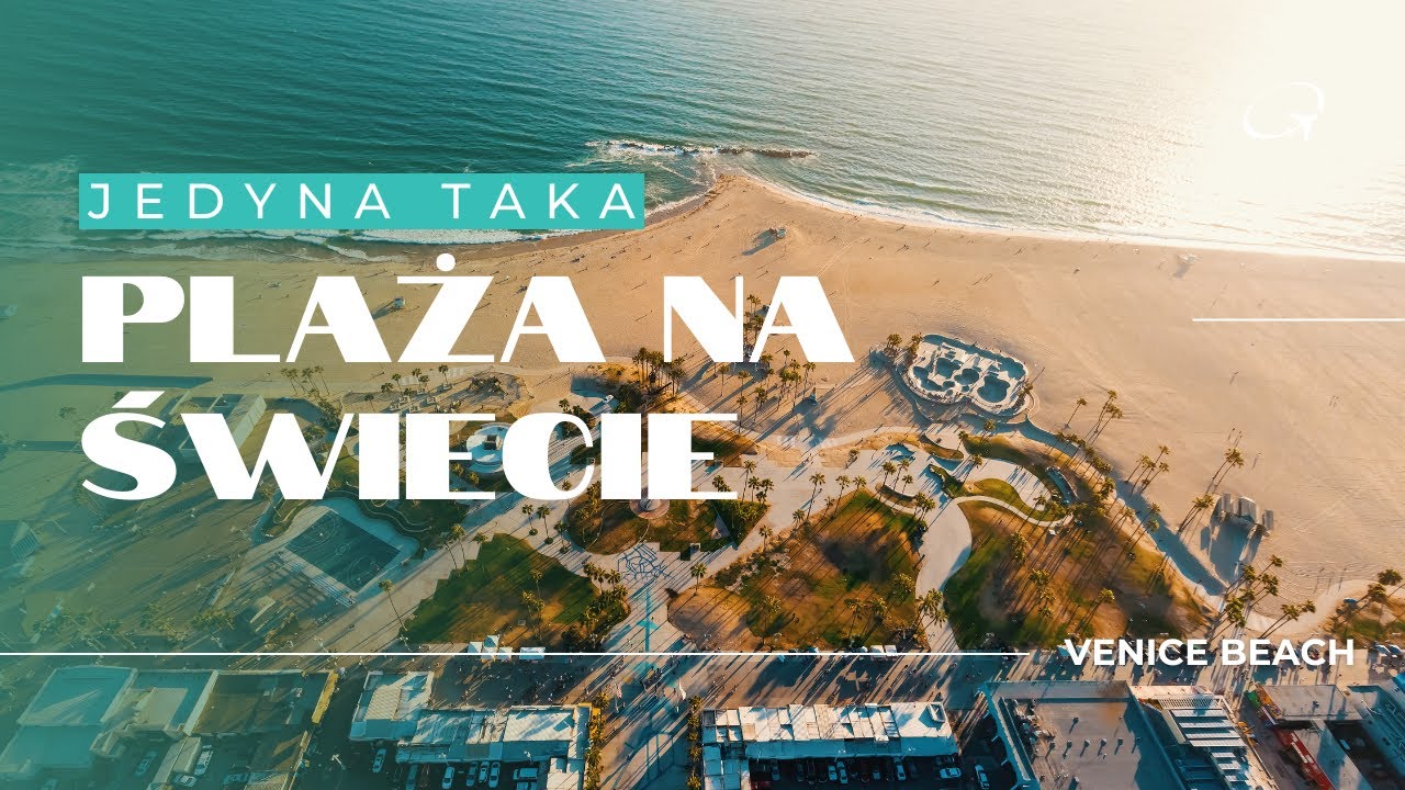 Venice Beach - JEDYNA taka PLAŻA na całym ŚWIECIE! Najpiękniejsze plaże! #kalifornia #bezdomni #usa