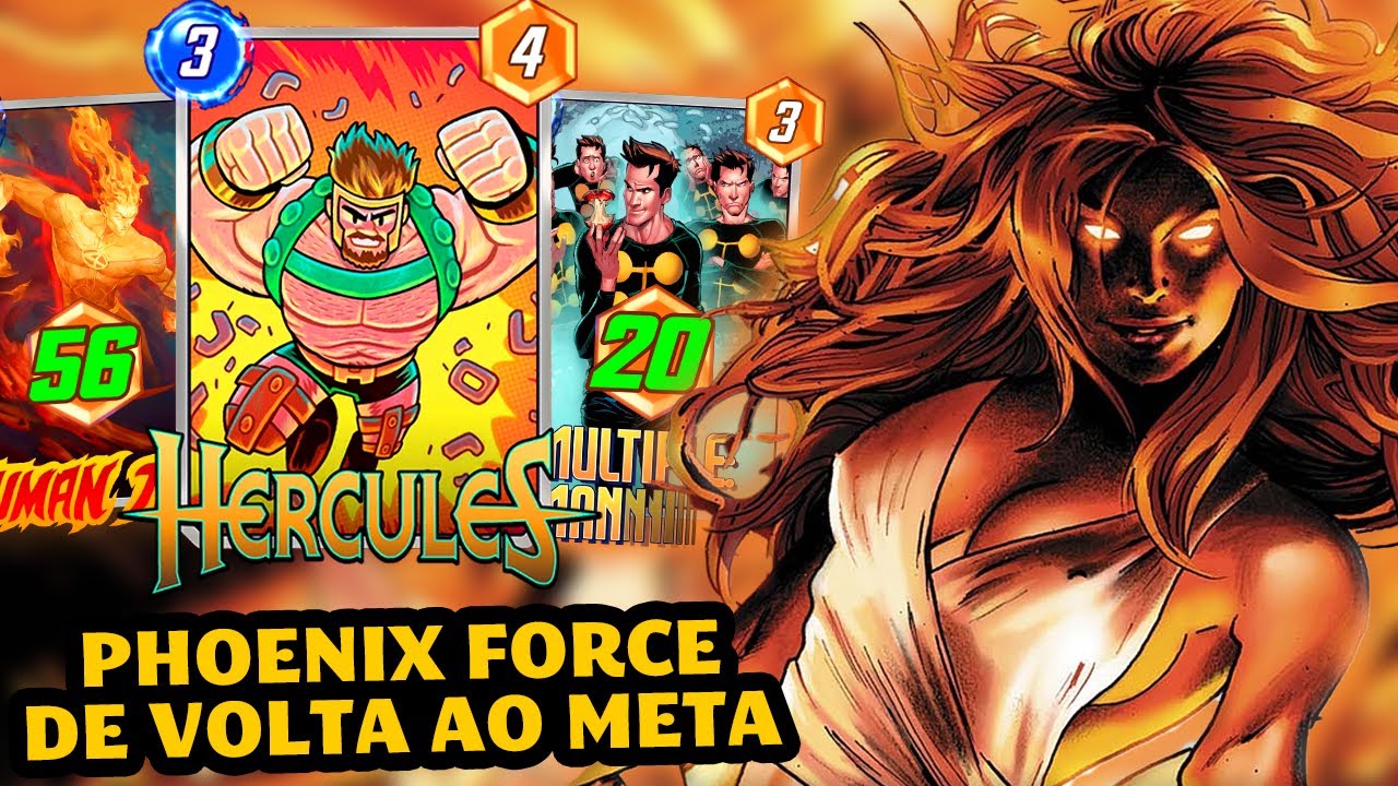 SE ESSE COMBO ENTRAR, É SÓ COLETAR OS CUBOS [Phoenix Force ft. Hercules] |Marvel Snap