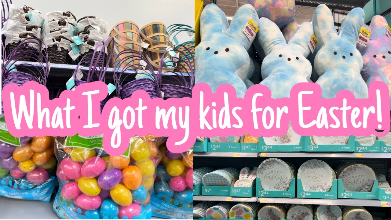What I got my kids for Easter 2024! Easter Basket Gift Ideas from Walmart!