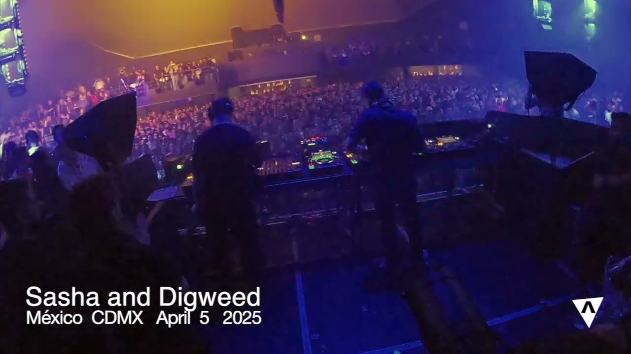 SASHA AND DIGWEED Sala Urbana México CDMX April-5-2025 Don’t forget to like.