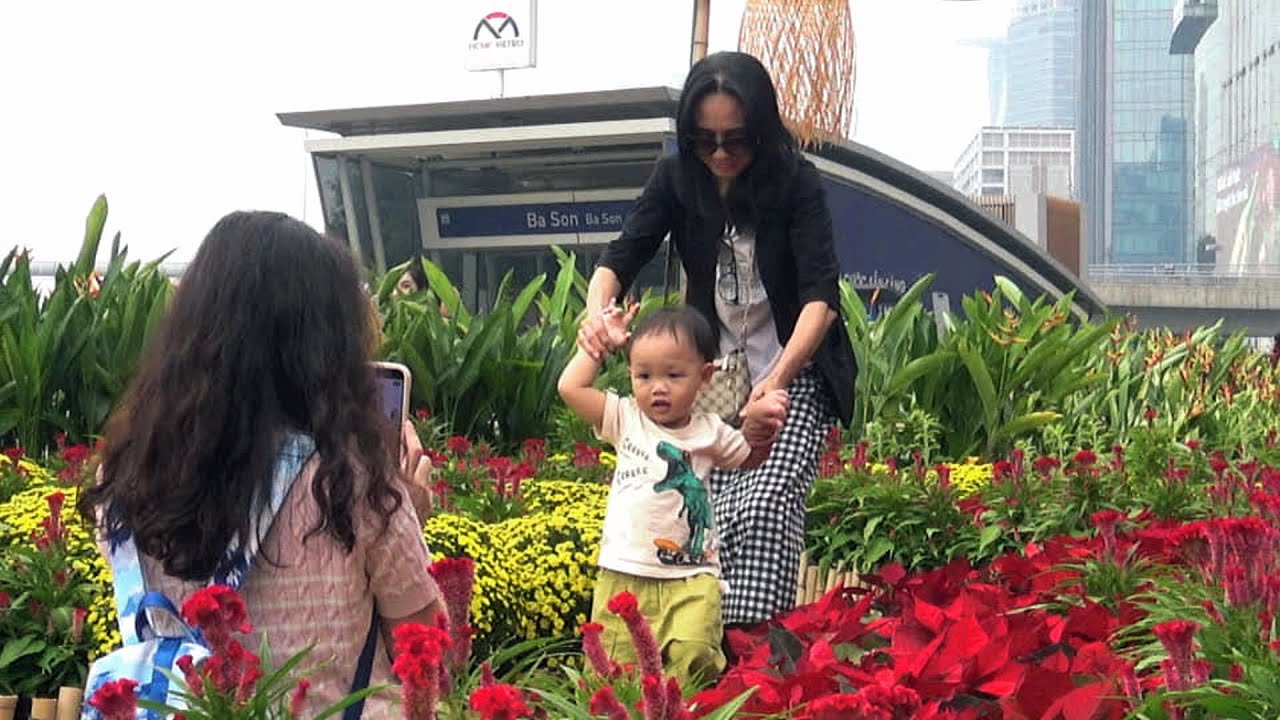 Vườn Hoa Công Viên Ba Son Khoe Sắc Mùa Xuân - P. Sài Gòn, Tp. Hồ Chí Minh (1/2026)