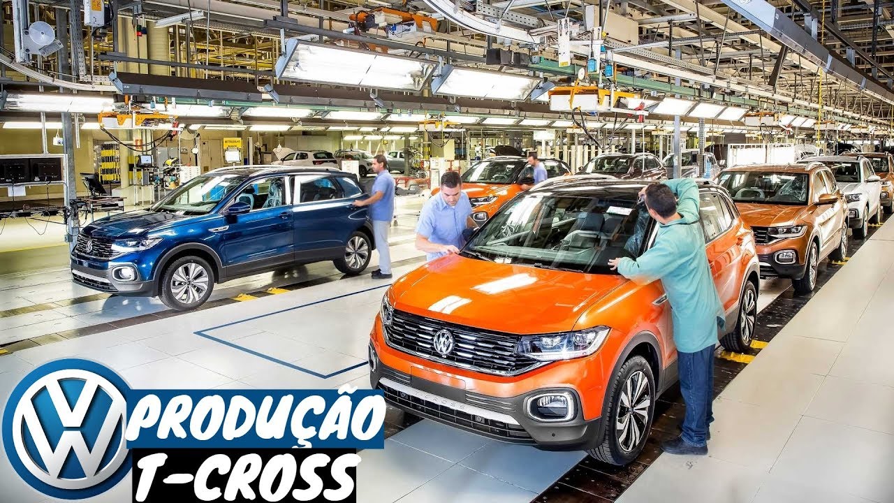 Volkswagen T-Cross 2020 - Linha de Produção em São José dos Pinhais (PR) | Top Carros