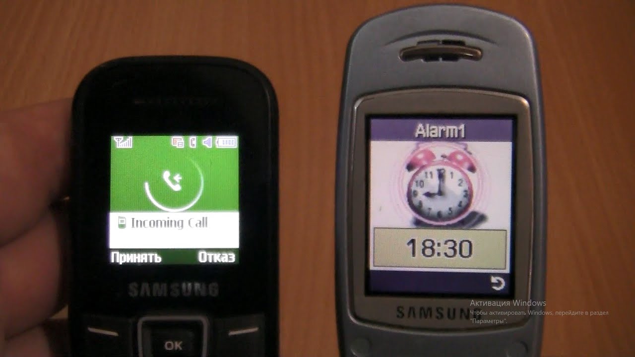 Incoming call & Ringing alarms at the Same Time Samsung GT 1200R+S500