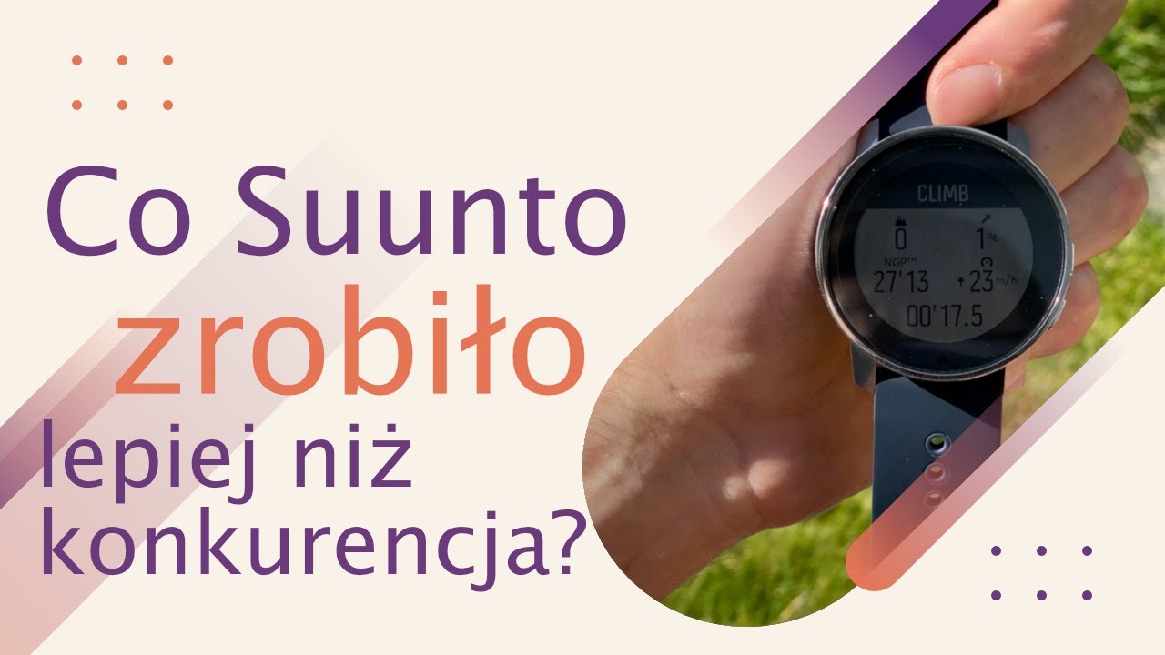 Zegarek Suunto 9 Peak - om&oacute;wienie funkcjonalności