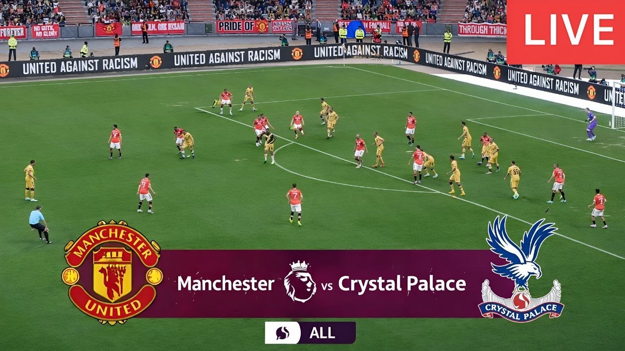🔴 LIVE : Manchester United vs Crystal Palace Premier League 2026 VideoGame eFootball Simulation