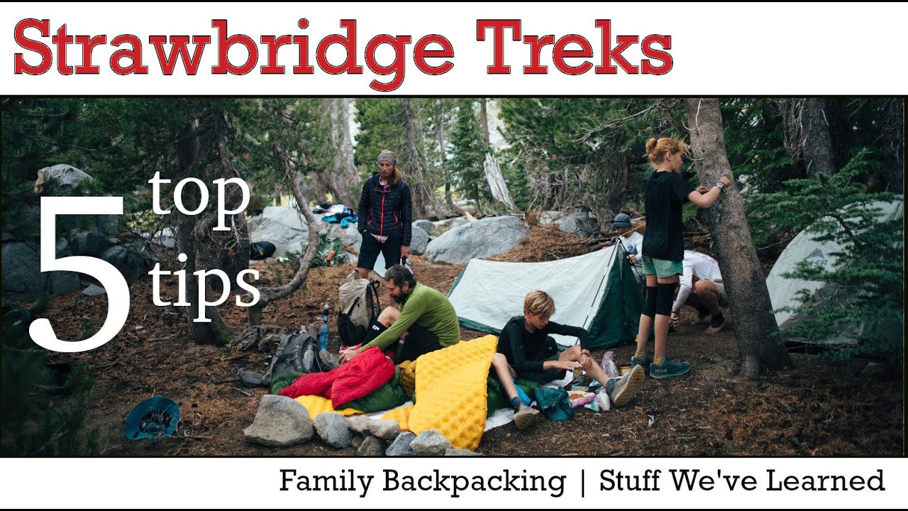 5 Tips for Family Backpacking