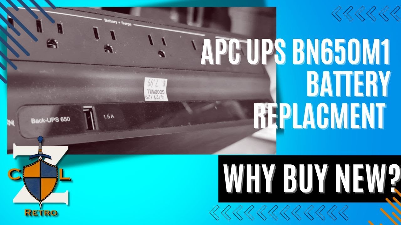 APC UPS BN650M1 Battery Replacement