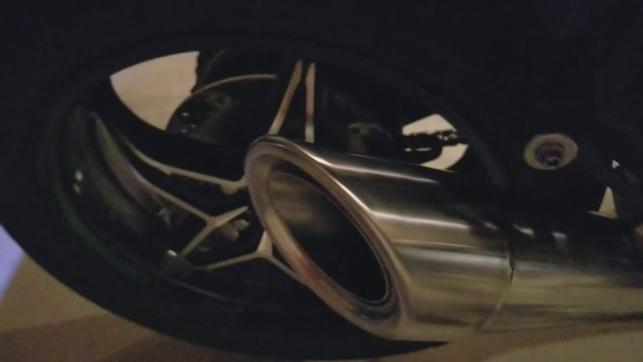 Vandemon full exhaust 2018 H2 SX SE revved to 5k.
