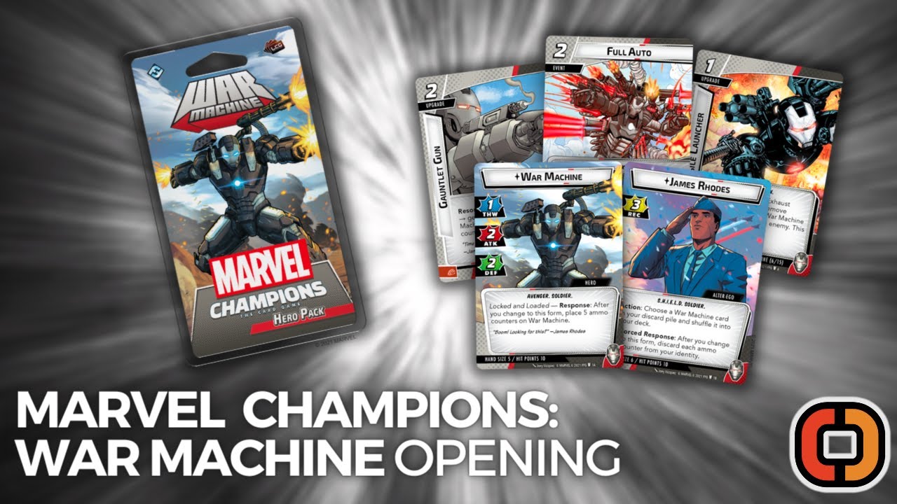 Marvel Champions: War Machine Opening