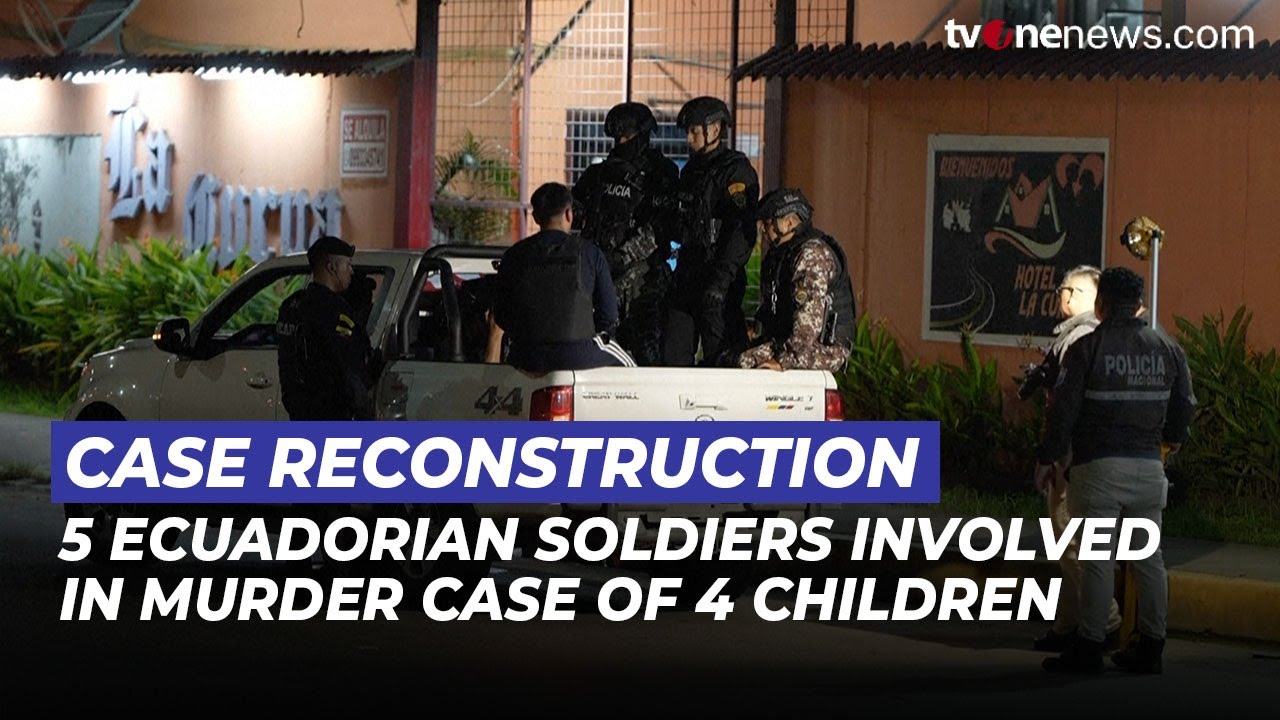 5 Ecuadorian Soldiers Undergo Reconstruction Murder of 4 Children | OneNews Update