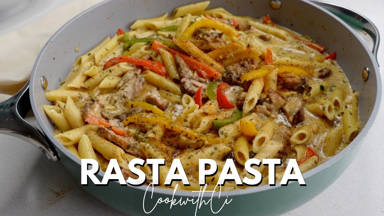 Chicken Rasta Pasta | CookwithCi