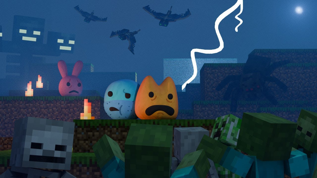 Minecraft, but the world hates us