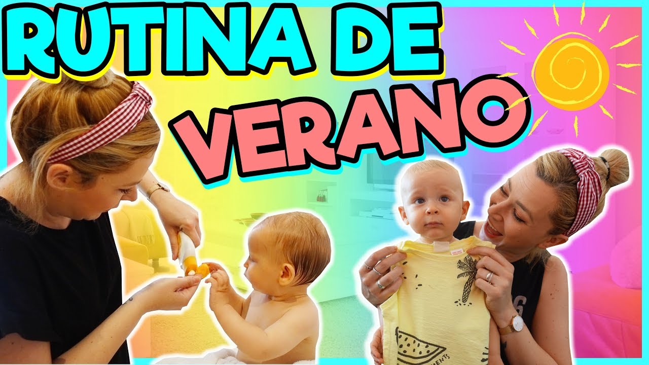 NUESTRA RUTINA de VERANO con UN BEBÉ + COMPRAS de VERANO | FAMILY VLOGS  👨‍👩‍👧‍👦