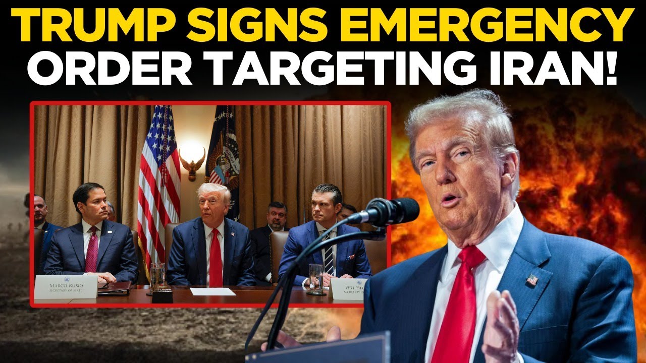 TRUMP IRAN ANNOUNCEMENT LIVE: President Trump Makes Biggest Statement From Oval Office | Trump
