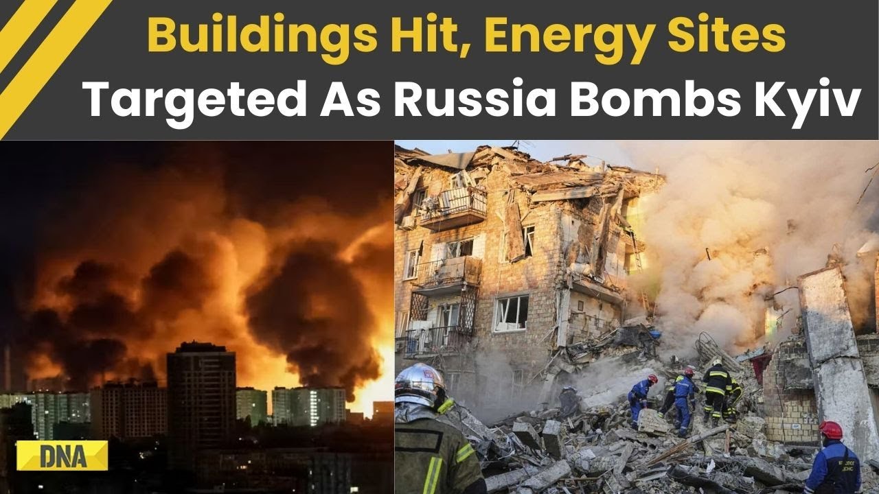 Russia Ukraine War: Russia Launches Missile & Drone Attack On Ukrainian & Other Cities | Putin