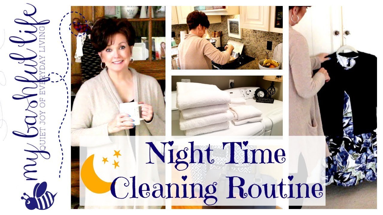 Clean With Me / Night Time Clean Routine