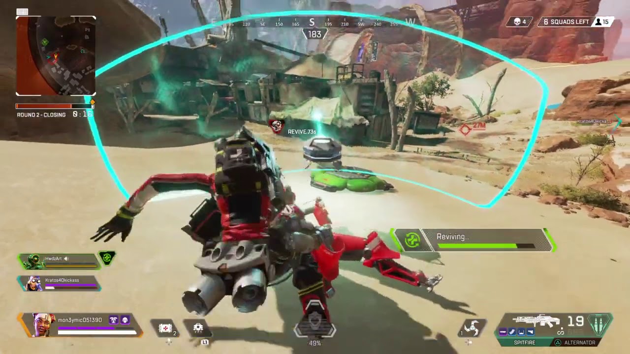 Retro Season 2: Lifeline Main, Fast Heals, and DISRUPTORS!