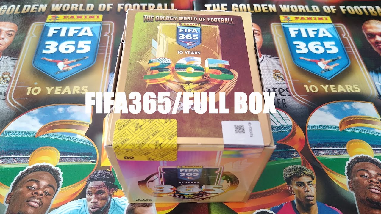 **FULL BOX** PANINI FIFA365 STICKER COLLECTION (2025)