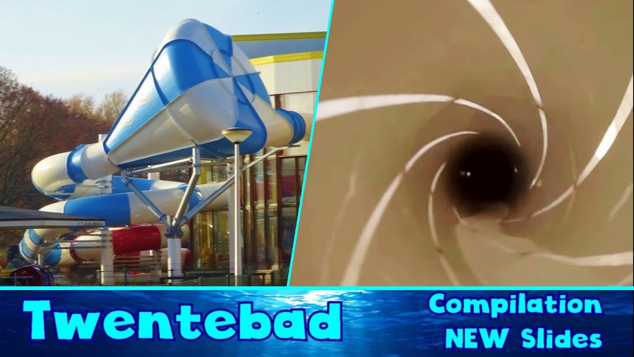 NIEUWE GLIJBANEN in Twentebad! [Compilatie]