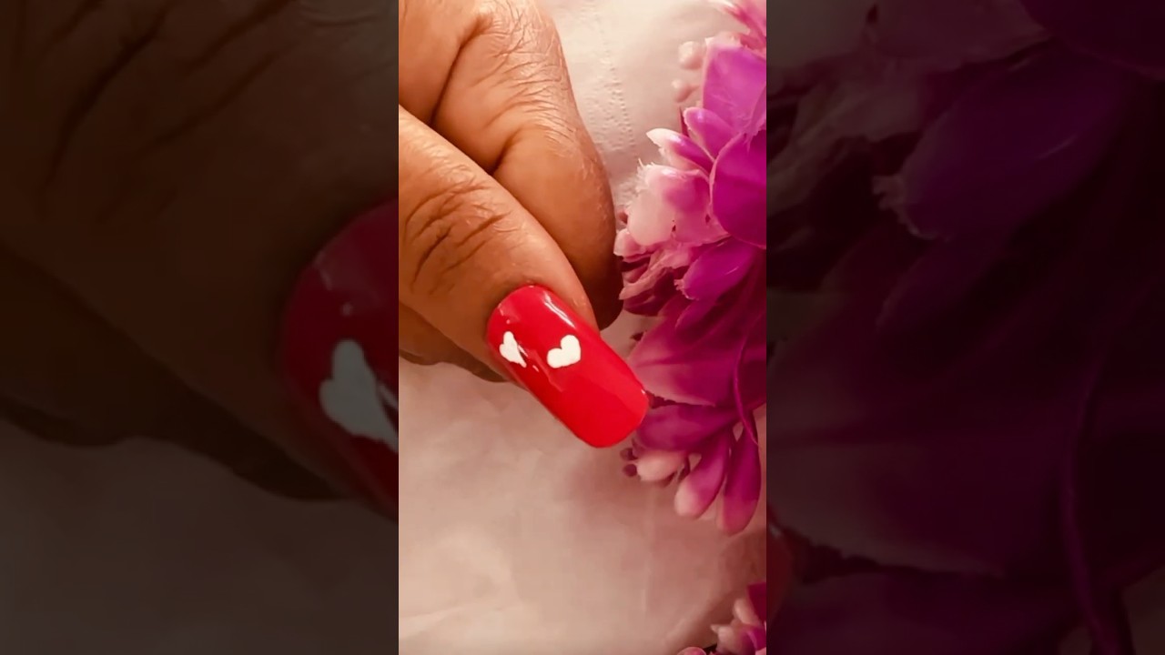 💅Cute valentine nails❤️