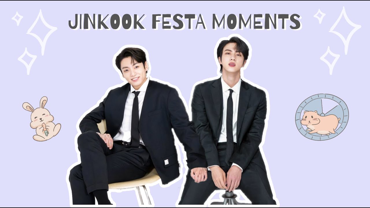 JinKook Cannot Live Without Each Other - JinKook Festa Moments Throughout The Years